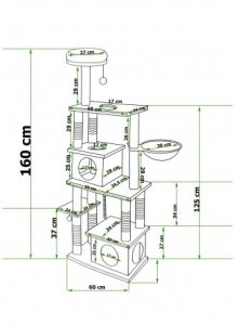 Drapak dla kota Royal&Petsky, CAT-07-04 CAT-07-04 4