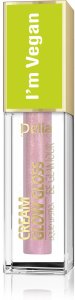Delia Cosmetics Cream Glow Gloss Wegański Błyszczyk do ust nr 102 Rose Light 5ml 1