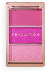 REVOLUTION Paleta Różów do policzków Icon Hot Pink Flag 3