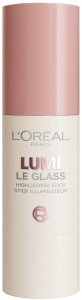 LOREAL Lumi Le Glass Rozświetlacz w sztyfcie 620 Pink Ballet 7 g 1