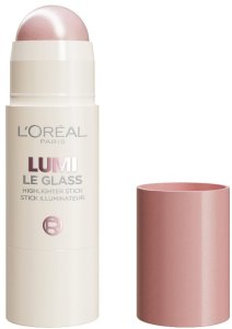 Maybelline  LOREAL Lumi Le Glass Rozświetlacz w sztyfcie 620 Różowy Balet 7 g 2