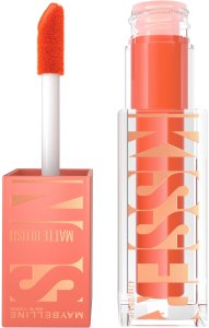 MAYBELLINE Sunkisser Hazy Matte Róż Róż do policzków w płynie 34 Peachy Quench 4,7 ml 2