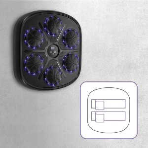 HMS Elektroniczna tarcza bokserska TB03 z rękawicami 9