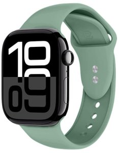 Crong Liquid - Pasek do Apple Watch 38/40/41/42mm (szałwiowy) 5