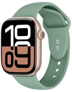 Crong Liquid - Pasek do Apple Watch 38/40/41/42mm (szałwiowy) 6