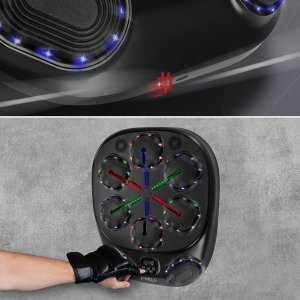 TB10 ELEKTRONICZNA TARCZA BOKSERSKA BLUETOOTH Z MUZYKĄ I RĘKAWICAMI BATERIA 4000MAH HMS 8