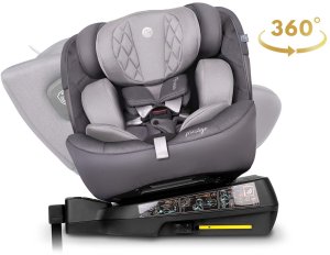 Fotelik samochodowy Nukido Fotelik samochodowy Prestige Line szary 0-36 kg ISOFIX 9