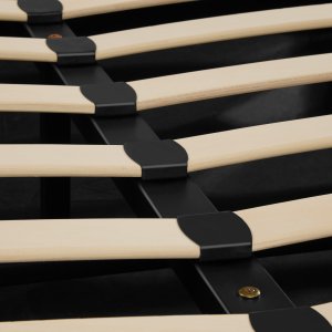 Łóżko tapicerowane z oświetleniem LED i schowkiem - beżowy, 120 x 200 cm 10