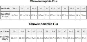 Buty męskie Fila Rega NF białe FFM0370 10004 42 6