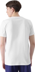 Koszulka męska 4F M2106 biała 4FRSS24TTSHM2106 10S 2XL 3