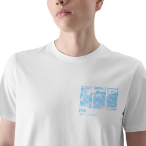 Koszulka męska 4F M2106 biała 4FRSS24TTSHM2106 10S 2XL 4