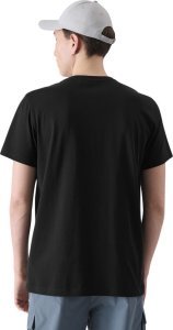 Koszulka męska 4F M2106 czarna 4FRSS24TTSHM2106 20S M 3