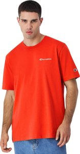 Koszulka męska Champion SS Tee pomarańczowa 220264 OS014 2XL 1