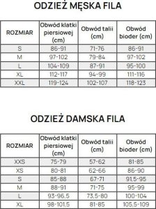 Koszulka męska Fila Bedburg granatowa FAU0147 50004 M 3