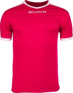 Koszulka Givova Revolution Interlock czerwono-biała MAC04 1203 XL 1
