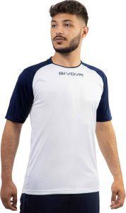 Koszulka treningowa Givova Capo Interlock biało-niebieska MAC03 0304 2XS 1