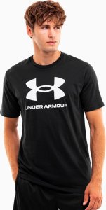 Koszulka męska Under Armour Sportstyle Logo czarna 1382911 001 S 1