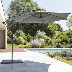 Parasol ogrodowy ze stelażem, MANOA, 300 cm 6