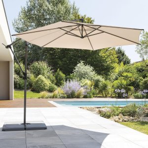 Parasol ogrodowy ze stelażem, MANOA, 300 cm 1