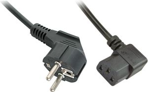 Kabel zasilający Lindy CEE7/7 - IEC 320, 3m, czarny (30302) 1