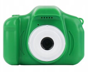 Aparat Cyfrowy XREC X2 48MP Kamera 1080p dla Dziecka 5x Gry MP3 + Karta 4GB / XREC X2 / Dinozaur Zielony 6