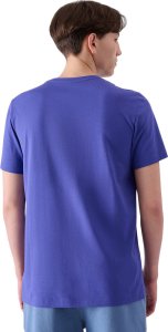 Koszulka męska 4F M2106 fioletowa 4FRSS24TTSHM2106 51S M 3