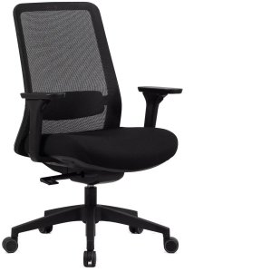 FOTEL OBROTOWY Q718 CZARNY 1