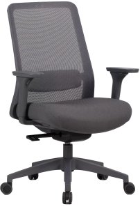 FOTEL OBROTOWY Q718 SZARY 1