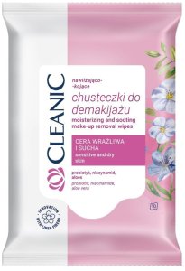 HARPER CLEANIC Chusteczki do demakijażu dla cery wrażliwej i suchej 10 szt. 2