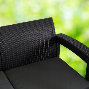 Meble Ogrodowe Sofa x2 Fotel Stolik Na Taras Ogród Zestaw Komplet BRANDON 4