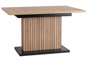 Stół Rozkładany do Jadalni Kuchenny do Salonu Dąb Artisan GIGANT 130-180 cm 11