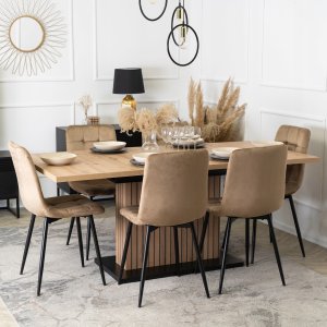 Stół Rozkładany do Jadalni Kuchenny do Salonu Dąb Artisan GIGANT 130-180 cm 8