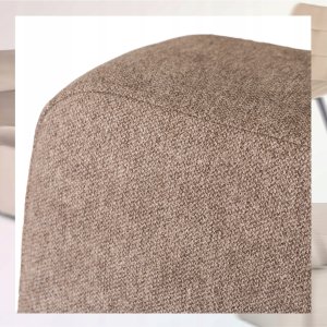 Zestaw Mebli Wersalka Kanapa Rozkładana Beżowa i 2 Fotele Beżowe ARUBA 13