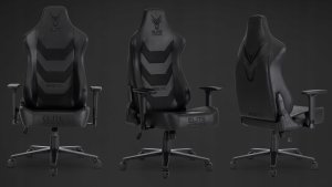 Fotel Gamingowy Obrotowy Ergonomiczny Biurowy Krzesło Dragon APEX Czarny 13