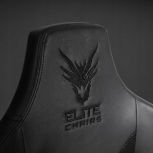 Fotel Gamingowy Obrotowy Ergonomiczny Biurowy Krzesło Dragon APEX Czarny 5