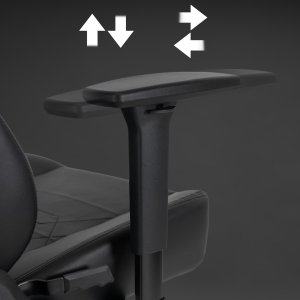 Fotel Gamingowy Obrotowy Ergonomiczny Biurowy Krzesło Dragon APEX Czarny 9