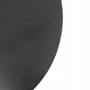 Stolik Kawowy Okrągły Loft Czarny Industrialny Ława Okrągła Czarna BEST 4