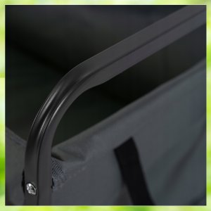 Wózek Składany Transportowy Turystyczny Campingowy Plażowy GILBERT Szary 12