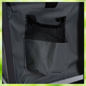 Wózek Składany Transportowy Turystyczny Campingowy Plażowy GILBERT Szary 13