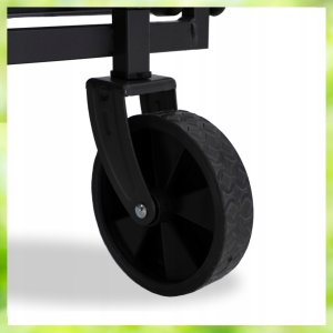 Wózek Składany Transportowy Turystyczny Campingowy Plażowy GILBERT Szary 10