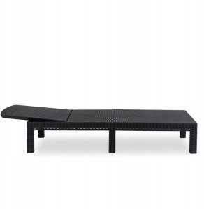 Leżak Ogrodowy Rattanowy Turystyczny Rozkładany Leżanka Łóżko ARIZONA 11