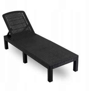 Leżak Ogrodowy Rattanowy Turystyczny Rozkładany Leżanka Łóżko ARIZONA 9