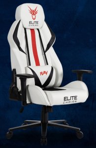 Fotel Songmics Fotel Gamingowy Obrotowy Ergonomiczny Biurowy Krzesło Dragon FURY Biały 3