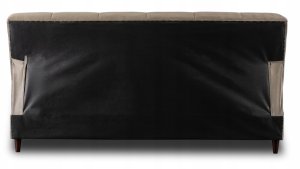 Wersalka Sofa Kanapa Rozkładana z Funkcją Spania Dwuosobowa Beżowa LIMA 7