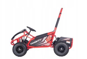 BABYMAXI Pojazd Gokart Elektryczny MAIGHTY Czerwony 8