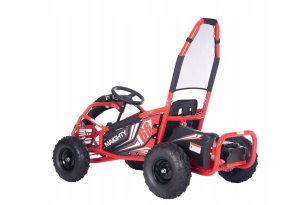 BABYMAXI Pojazd Gokart Elektryczny MAIGHTY Czerwony 9