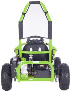 Super-Toys Pojazd Gokart Elektryczny MAIGHTY Zielony 5