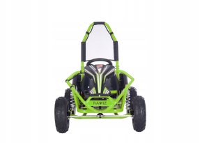 Super-Toys Pojazd Gokart Elektryczny MAIGHTY Zielony 6