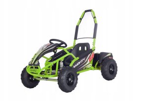 Super-Toys Pojazd Gokart Elektryczny MAIGHTY Zielony 7