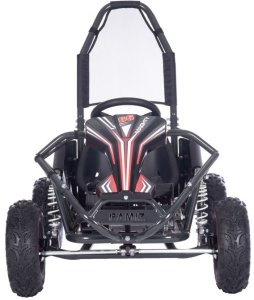 Super-Toys Pojazd Gokart Elektryczny MAIGHTY Czarny 3